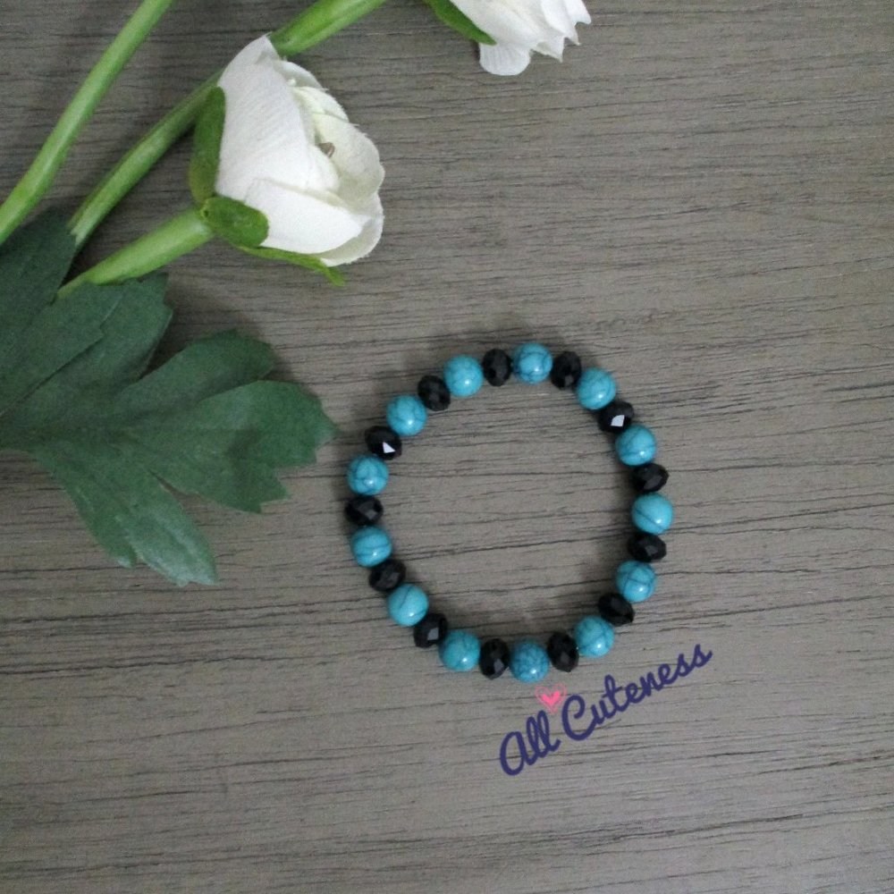 🎀 Elastic Beaded Bracelet